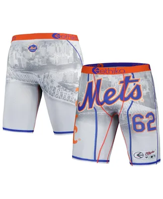 Men's Ethika White New York Mets Jerseyscape Boxer Briefs