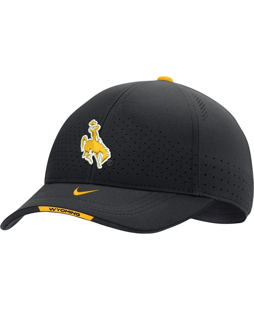 Men's Nike Black Wyoming Cowboys 2022 Sideline Classic99 Swoosh Performance  Flex Hat