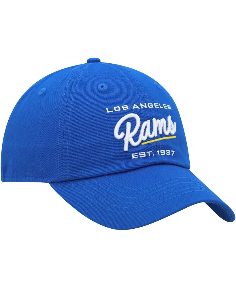 Women's '47 Brand Royal Los Angeles Rams Sidney Clean Up Adjustable Hat