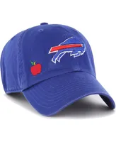 Women's '47 Brand Royal Buffalo Bills Confetti Icon Clean Up Adjustable Hat