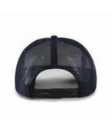 Men's '47 Brand White, Navy Cal Bears Article Foam Front Trucker Hat