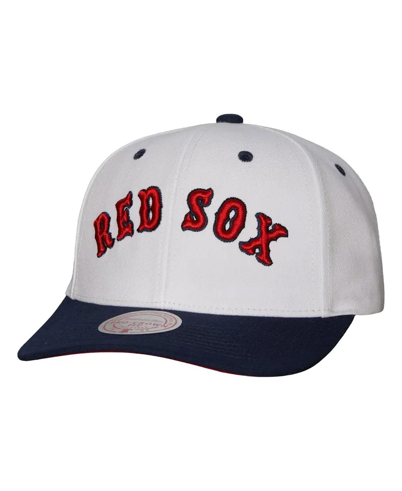 Boston Red Sox Mitchell & Ness Cooperstown Collection Away Snapback Hat -  Gray