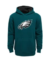 Big Boys Midnight Green Philadelphia Eagles Prime Pullover Hoodie