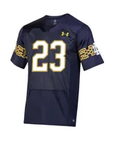 Big Boys Under Armour Navy Notre Dame Fighting Irish 2023 Aer Lingus College Football Classic Replica Jersey