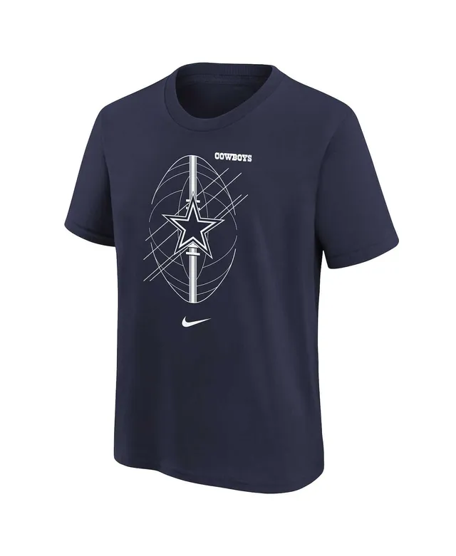 Youth Nike Heathered Gray Dallas Cowboys Local Motion Performance