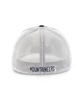 Men's '47 Brand Navy West Virginia Mountaineers Unveil Trophy Flex Hat