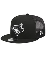 Men's New Era Black Toronto Blue Jays Trucker 9FIFTY Snapback Hat