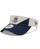 Men's New Era Cream, Navy Dallas Cowboys 2023 Sideline Historic Adjustable Visor