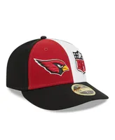 Men's New Era Cardinal, Black Arizona Cardinals 2023 Sideline Low Profile 59FIFTY Fitted Hat