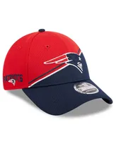 Men's New Era Navy New England Patriots 2021 NFL Sideline Home 59FIFTY Fitted  Hat