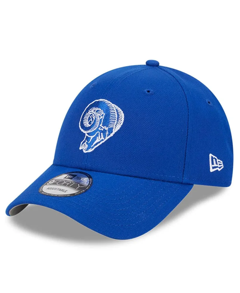 Men's New Era Royal Los Angeles Rams 2023 Sideline Historic 9FORTY Adjustable Hat