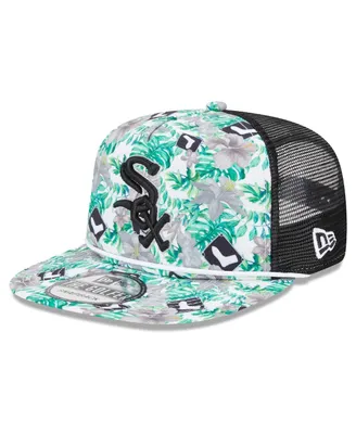 Men's New Era Chicago White Sox Tropic Floral Golfer Snapback Hat