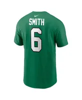 Big Boys Nike DeVonta Smith Kelly Green Philadelphia Eagles Alternate Player Name and Number T-shirt