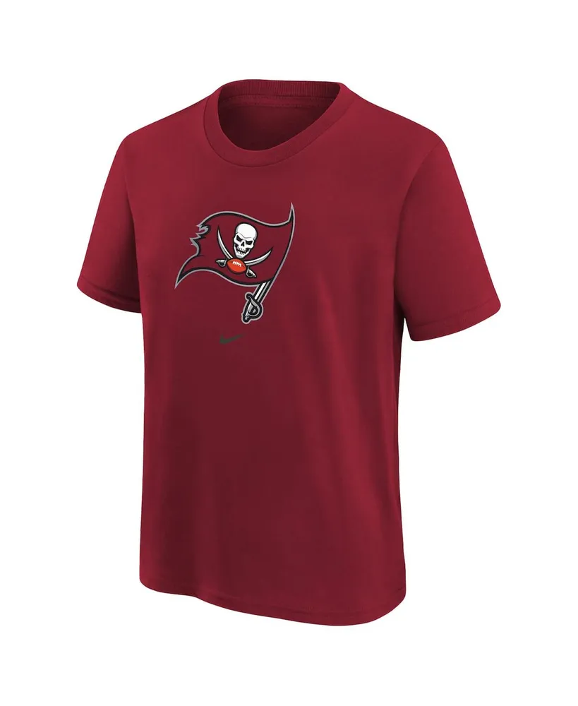 Preschool Boys and Girls Nike Red Tampa Bay Buccaneers Team Wordmark T-shirt