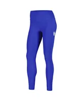 Women's Kadyluxe Royal Kentucky Wildcats 7/8 Mixed Media Pocket iLeggings