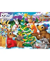 Masterpieces Around the Christmas Tree Googly Eyes 48 pc Puzzles