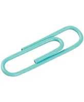 Jam Paper Colorful Standard Paper Clips - Regular 1" - Paperclips - 100 Per Pack