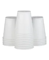 Jam Paper Plastic Party Cups - 12 Ounces - 20 Cups Per Pack