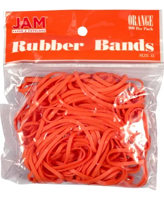Jam Paper Colorful Rubber Bands - Size 33