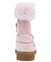 Nautica Toddler Girls Cosima Cold Weather Faux Fur Boots