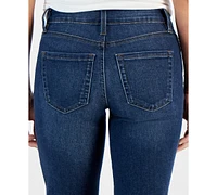 Style & Co Petite Raw-Edge Denim Bermuda Shorts, Created for Macy's