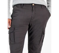 Sun + Stone Men's Garment-dyed Straight-Fit Morrison Tapered Cargo Pants, Created for Macy's