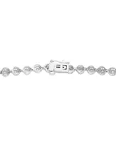 Diamond Circle Link Bracelet (1/4 ct. t.w.) in Sterling Silver, Created for Macy's