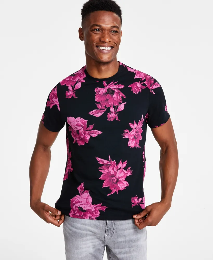 I.N.C. International Concepts INC International Concepts Men's Split-Neck  T-Shirt, Created for Macy's - Macy's