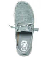 Hey Dude Women's Wendy Sport Mesh Casual Moccasin Sneakers from Finish Line
