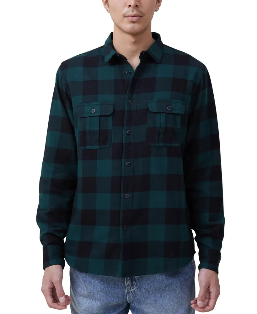 Cotton On Men's Greenpoint Long Sleeve Shirt