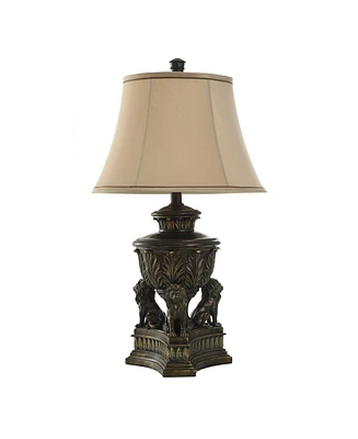StyleCraft Fabric Shade Table Lamp