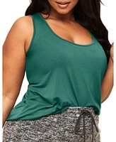 Adore Me Plus Lula Tank & Sweatpant Loungewear Set