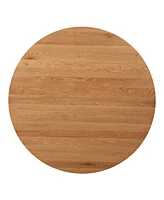 Folke 38" Oak Round Coffee Table