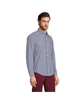 Lands' End Men's Traditional Fit Essential Lightweight Poplin Shirt