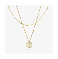 Ana Luisa Coin Necklace Set - Willow