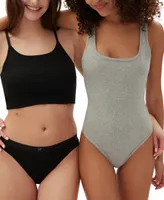 Gap GapBody Women's Logo Comfort Thong Underwear GPW01083