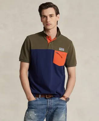 Polo Ralph Lauren Men's Classic-Fit Mesh Utility Polo Shirt