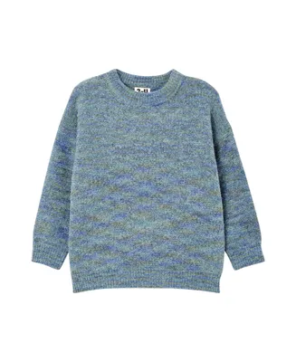 Cotton On Toddler Boys Blake Long Sleeve Knit Crewneck Sweater