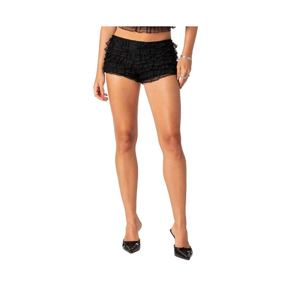 Julianna ruffle shorts