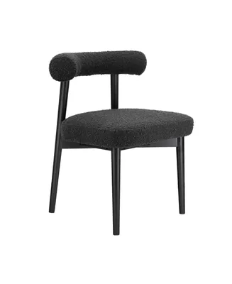 Tov Furniture 1 Piece Boucle Upholstered Side Chair