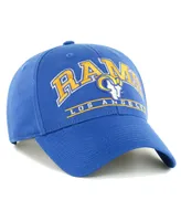 Men's '47 Brand Royal Los Angeles Rams Fletcher Mvp Adjustable Hat