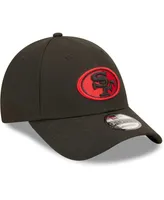 Men's New Era Black San Francisco 49ers The League 9FORTY Adjustable Hat