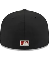 Men's New Era Black Chicago White Sox Meteor 59FIFTY Fitted Hat