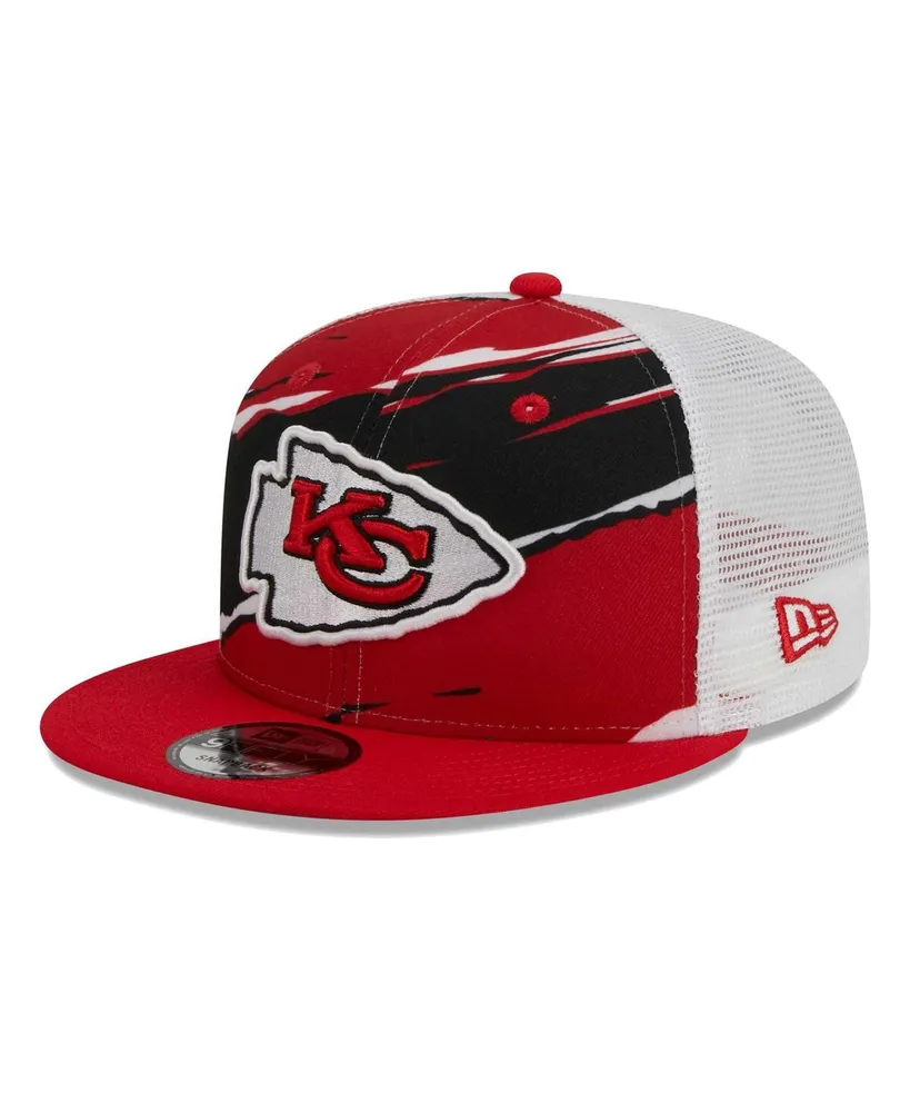 Men's New Era Red/White Cincinnati Reds Base Trucker 9FIFTY Snapback Hat