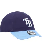 Infant Boys and Girls New Era Navy Tampa Bay Rays Team Color My First 9TWENTY Flex Hat