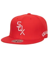 Men's Mitchell & Ness Red, Chicago White Sox Bases Loaded Fitted Hat