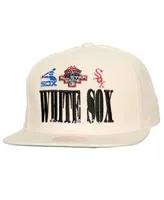 Men's Mitchell & Ness Cream Chicago White Sox Reframe Retro Snapback Hat