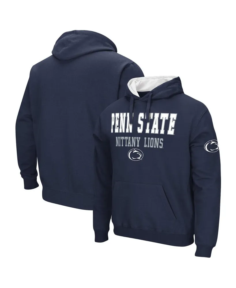 Men's Colosseum Navy Penn State Nittany Lions Sunrise Pullover Hoodie