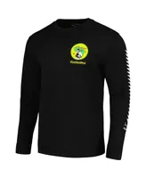 Men's Contenders Clothing Black Muhammad Ali Kinshasa Stamp Long Sleeve T-shirt