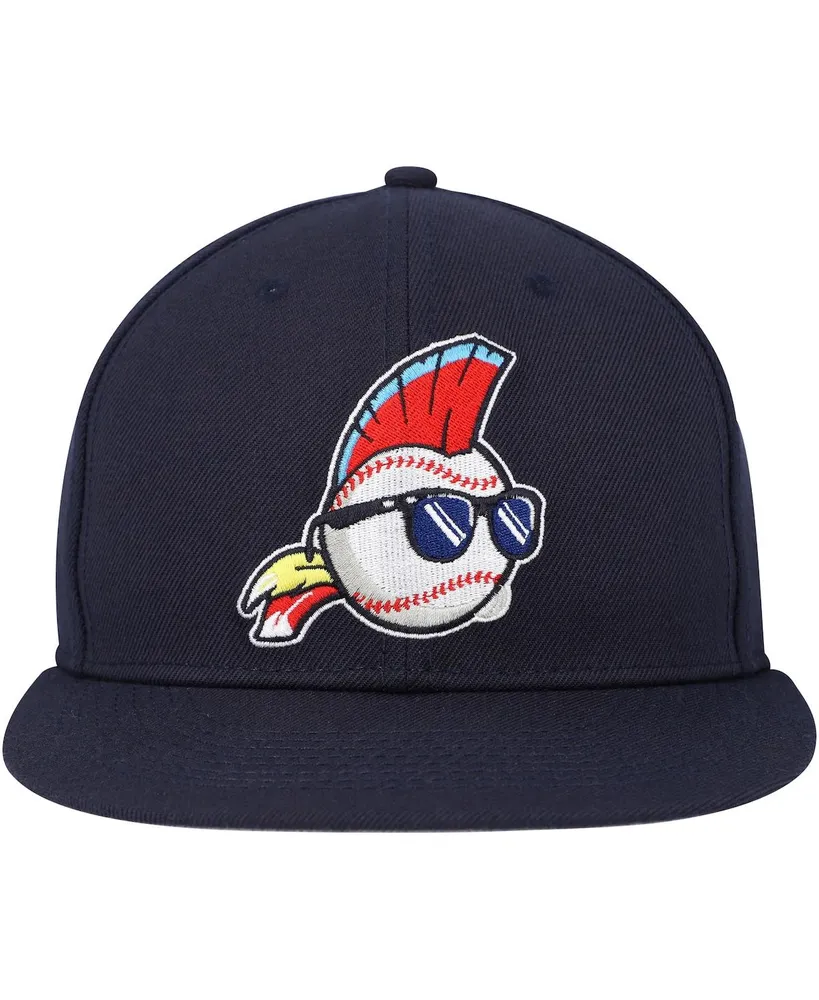 Men's Baseballism Navy Major League Snapback Hat